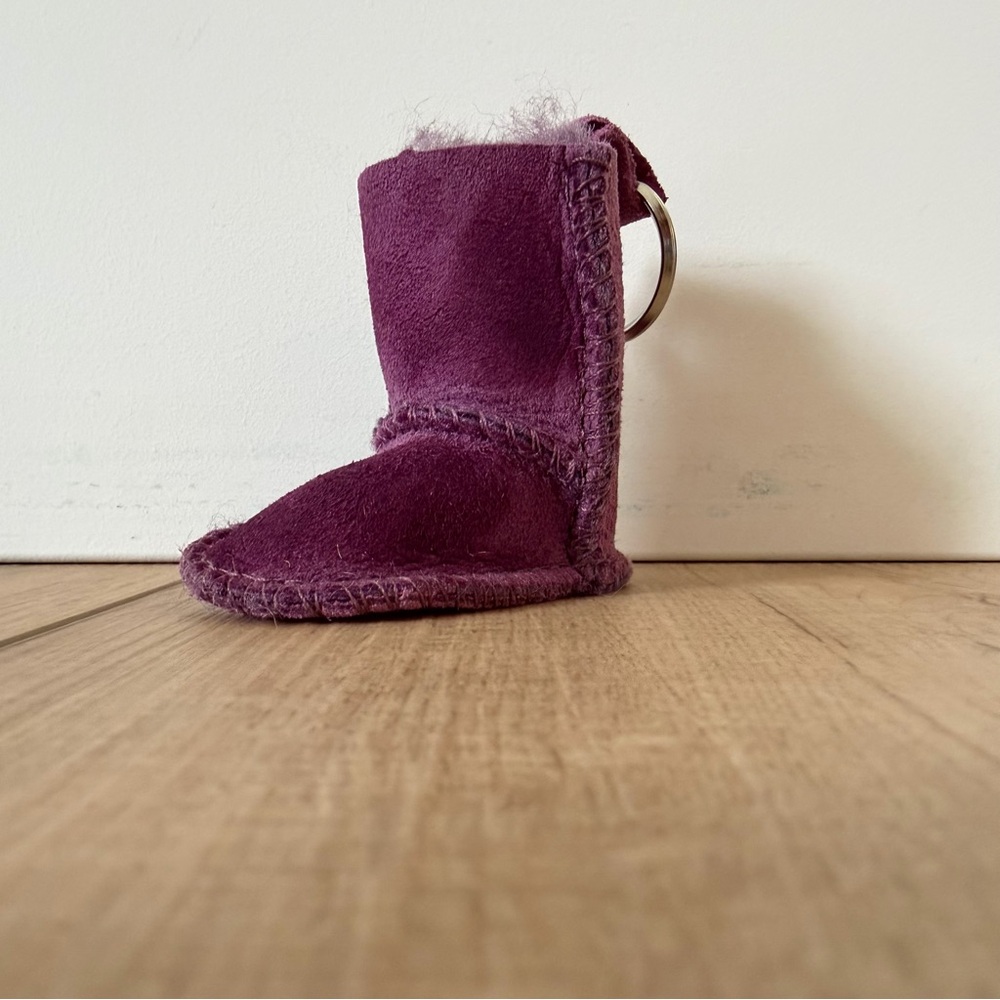 NWOT UGG Purple Mini Boot Keychain